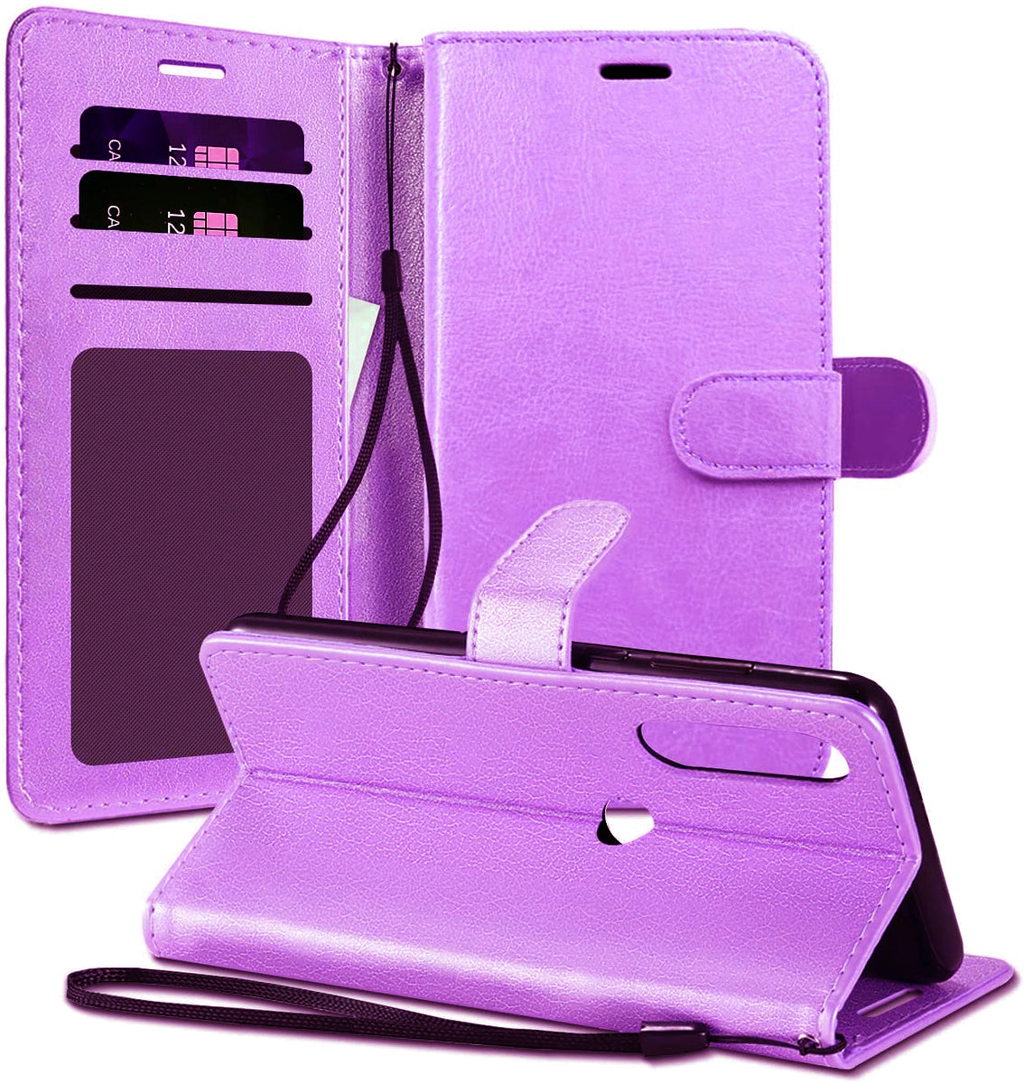 Leather Folio Wallet Case for Motorola Moto G Power (2022) / G Play (2023) Leather Folio Wallet Case for Motorola Moto G Power (2022) / G Play (2023)